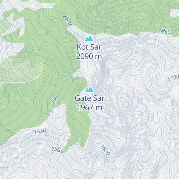 Map of Gate Sar