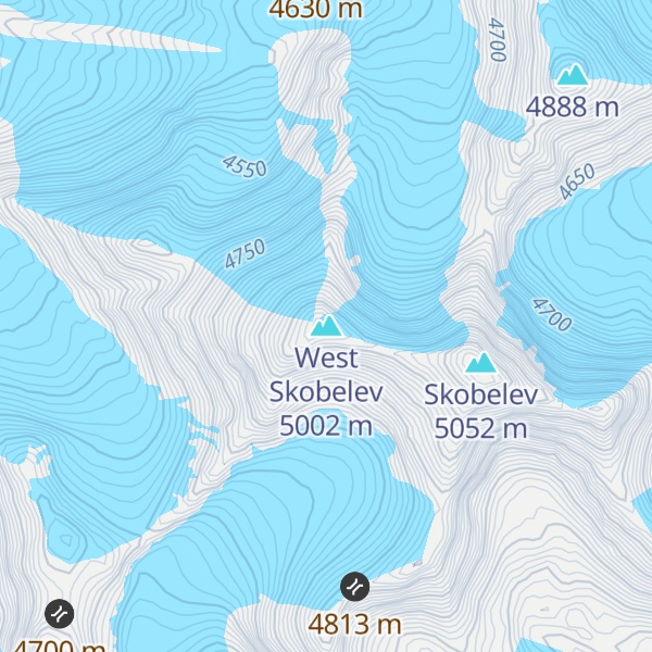 Map of West Skobelev