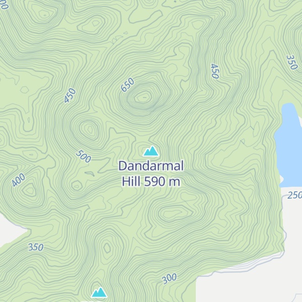 Map of Dandarmal Hill