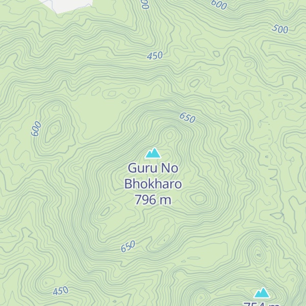 Map of Guru No Bhokharo