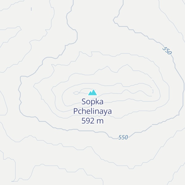 Map of Sopka Pchelinaya