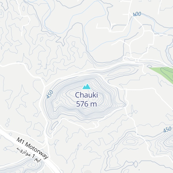 Map of Chauki