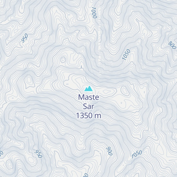 Map of Maste Sar