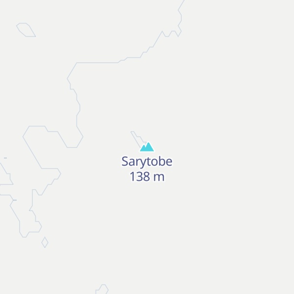 Map of Sarytobe