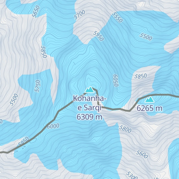 Map of Kohanha-e Sarqi