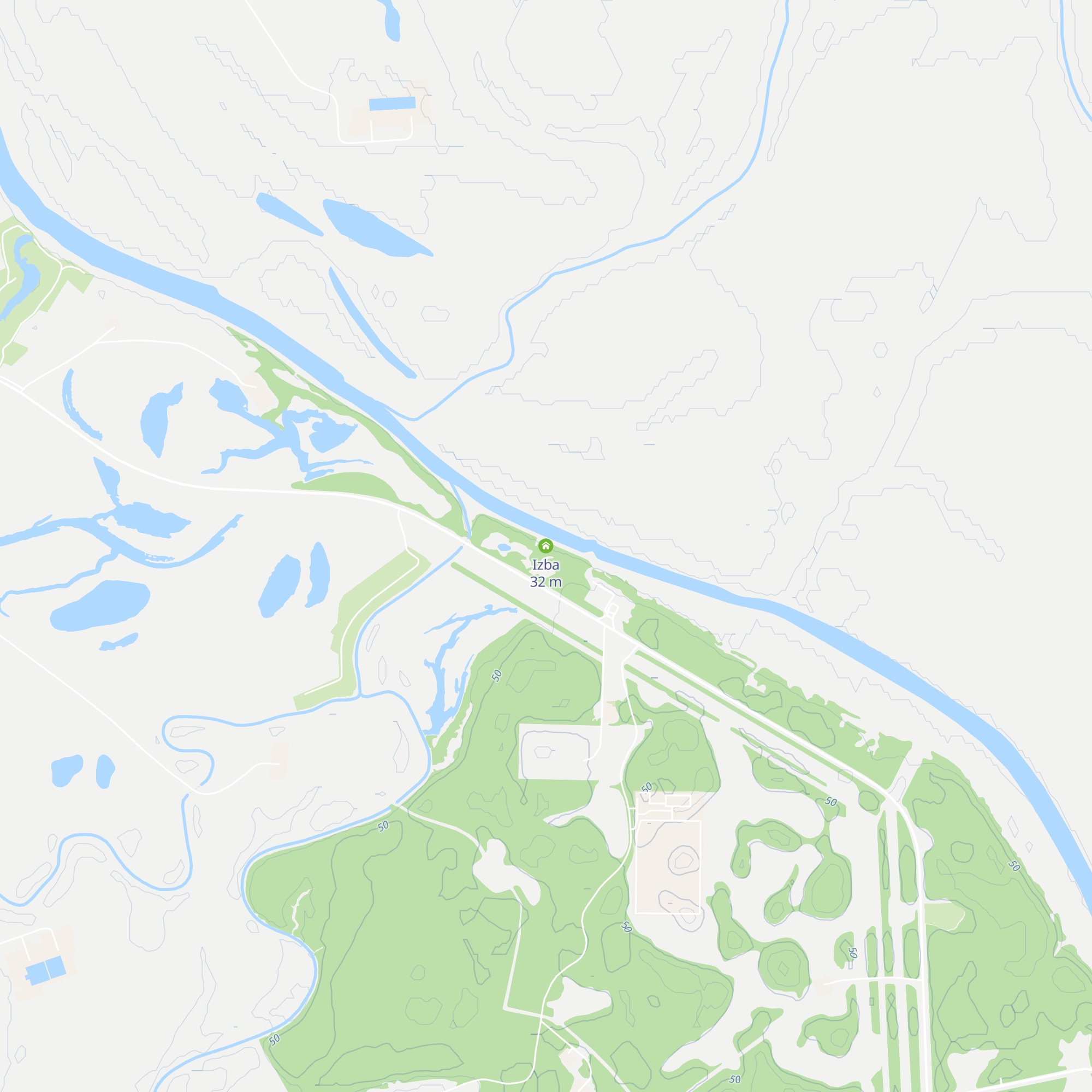 Izba map
