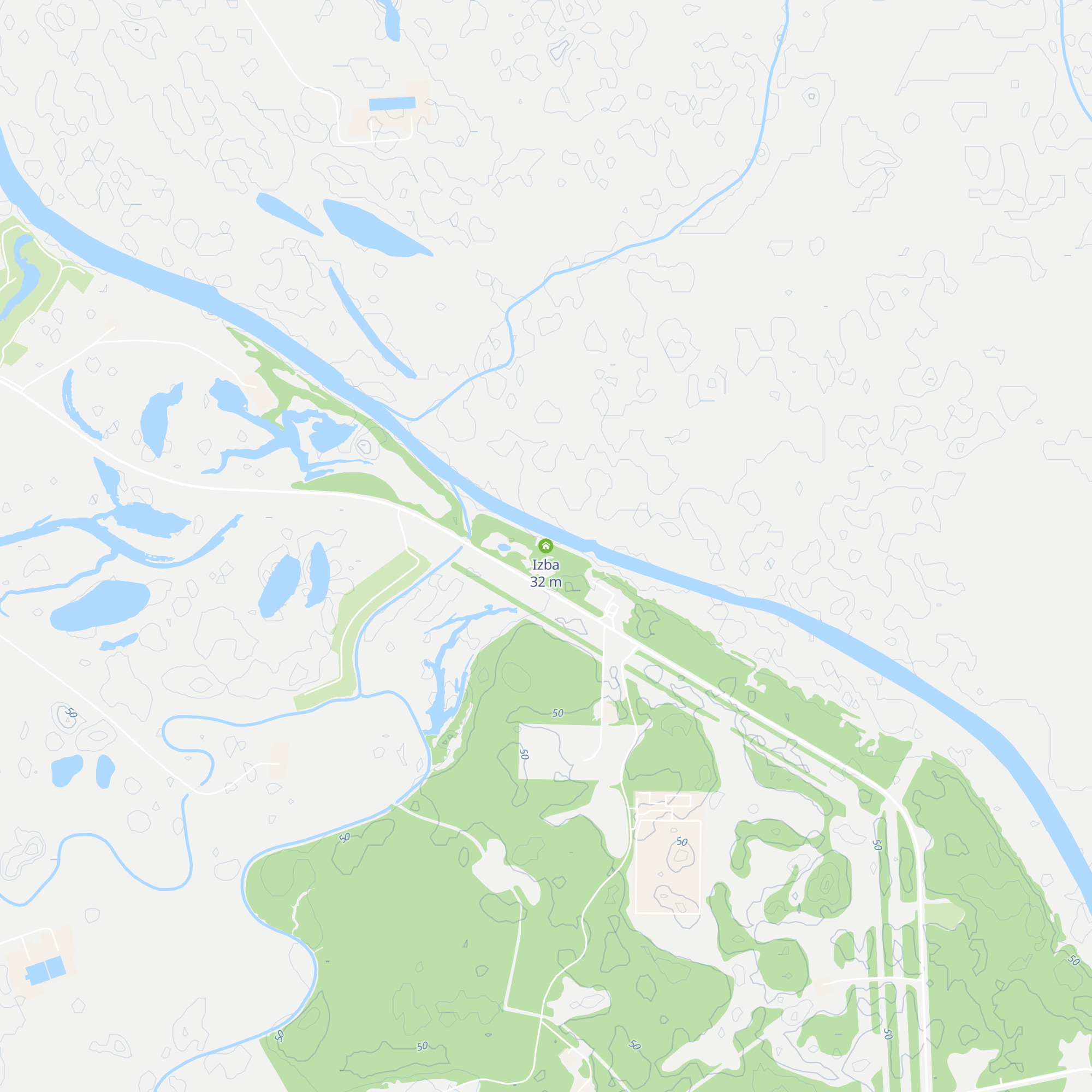 Izba map