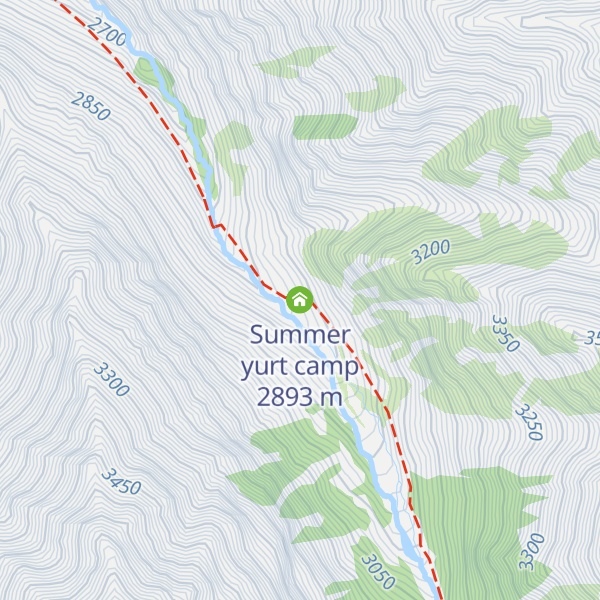 Map of Summer yurt camp