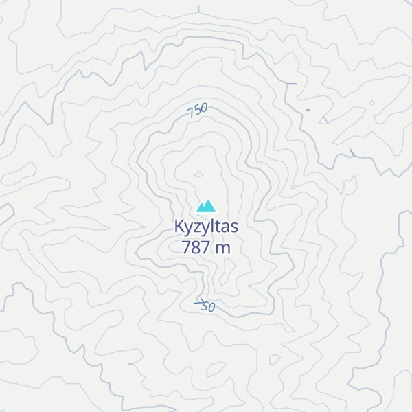 Map of Kyzyltas