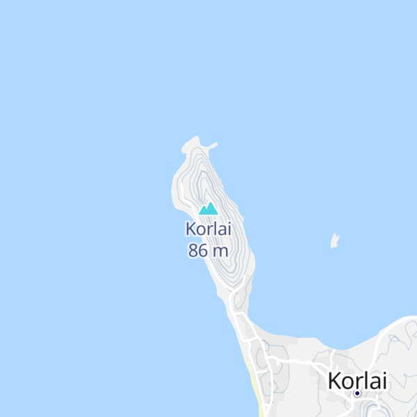 Map of Korlai