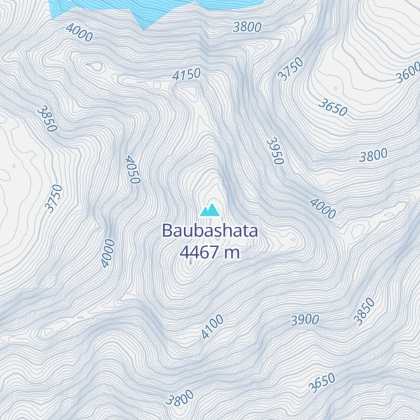 Map of Baubashata