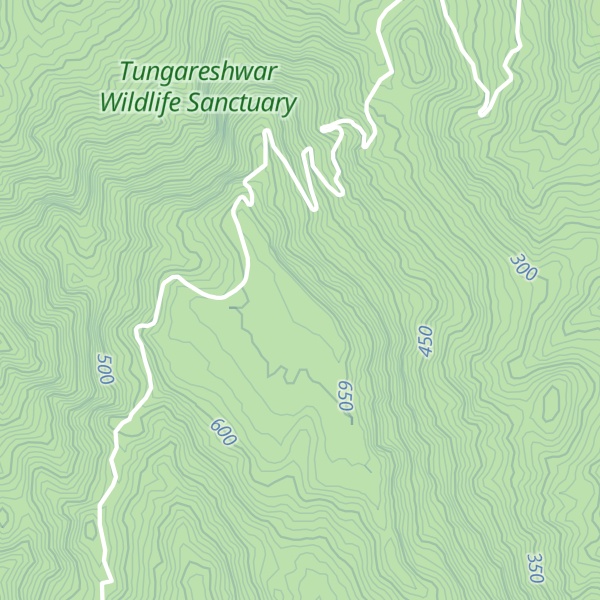 Map of Tungareshwar