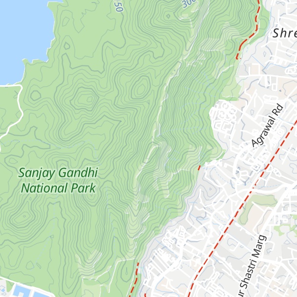 Map of Mulund Peak