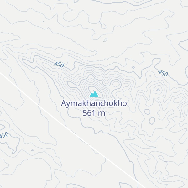 Map of Aymakhanchokho