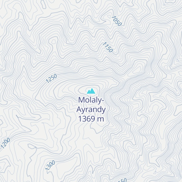 Map of Molaly-Ayrandy