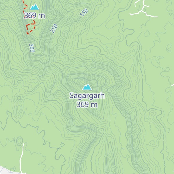 Map of Sagargarh