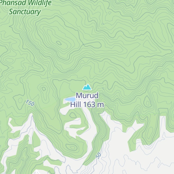 Map of Murud Hill
