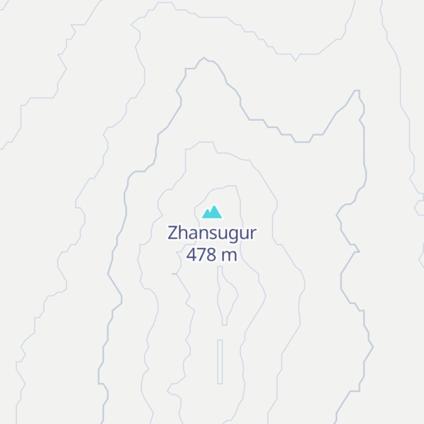 Map of Zhansugur