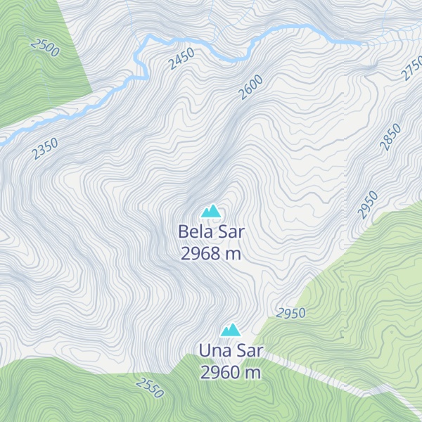 Map of Bela Sar
