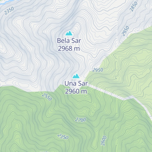 Map of Una Sar