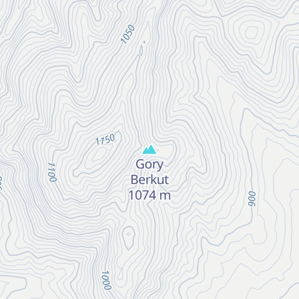Map of Gory Berkut