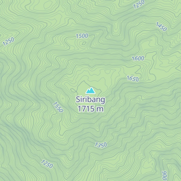 Map of Siribang