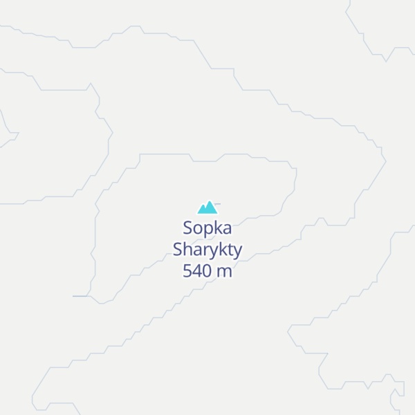 Map of Sopka Sharykty