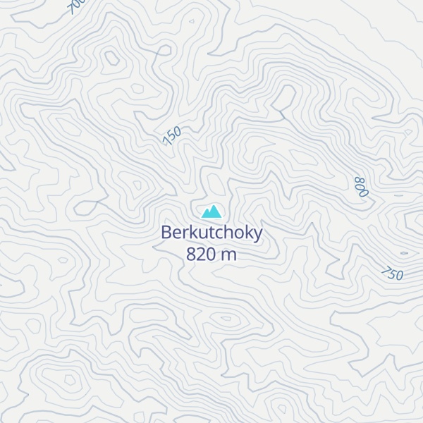 Map of Berkutchoky