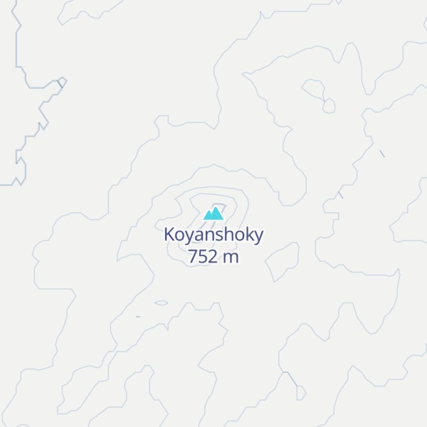 Map of Koyanshoky