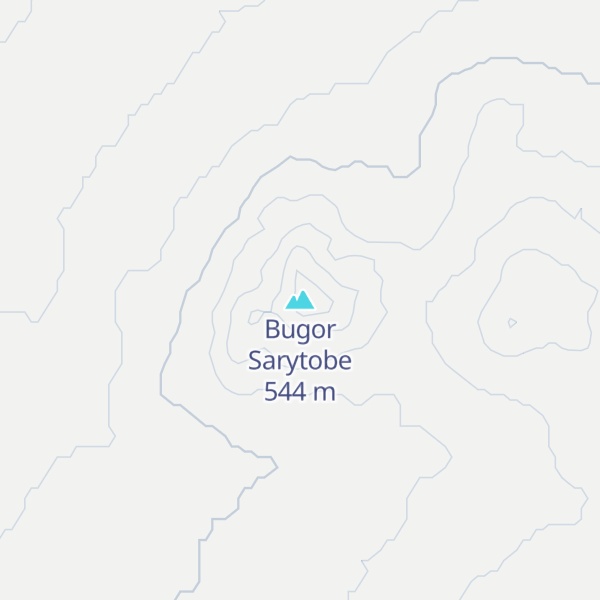 Map of Bugor Sarytobe