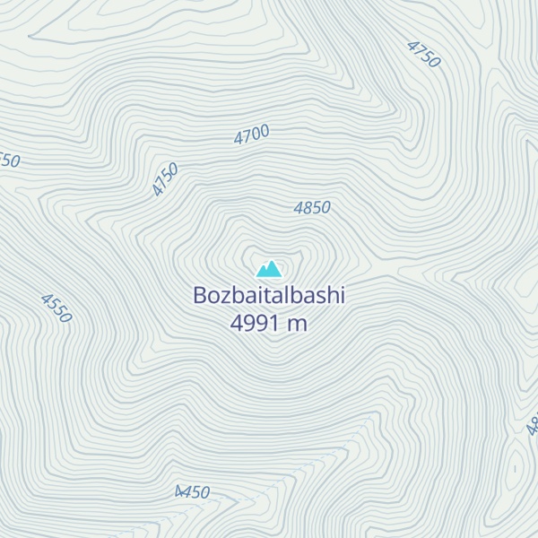 Map of Bozbaitalbashi