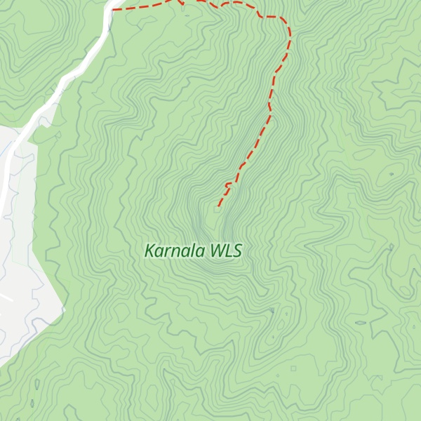 Map of Karnala