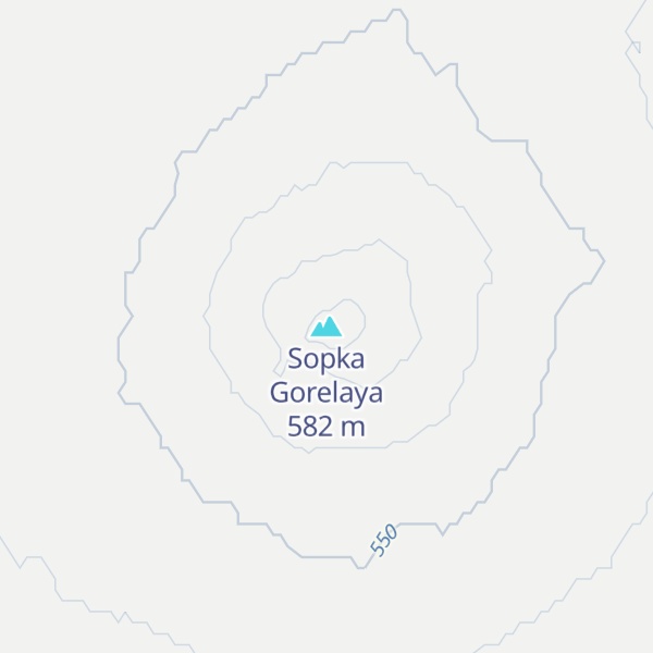 Map of Sopka Gorelaya