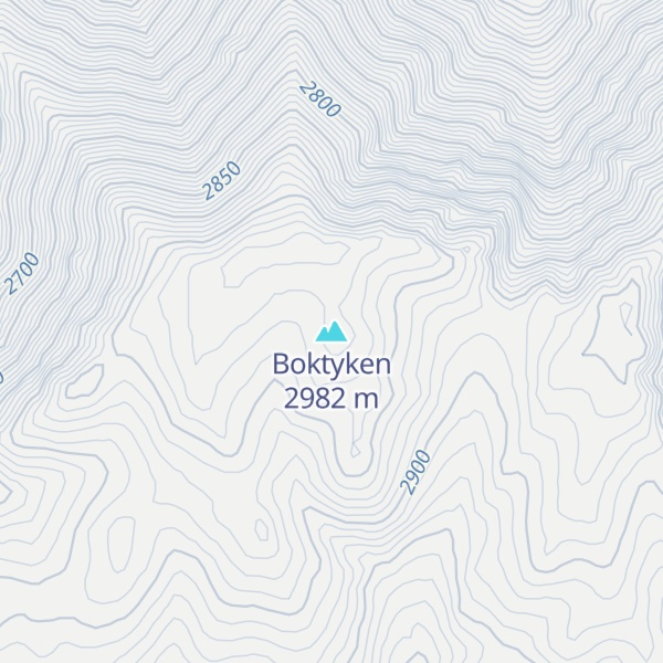 Map of Boktyken