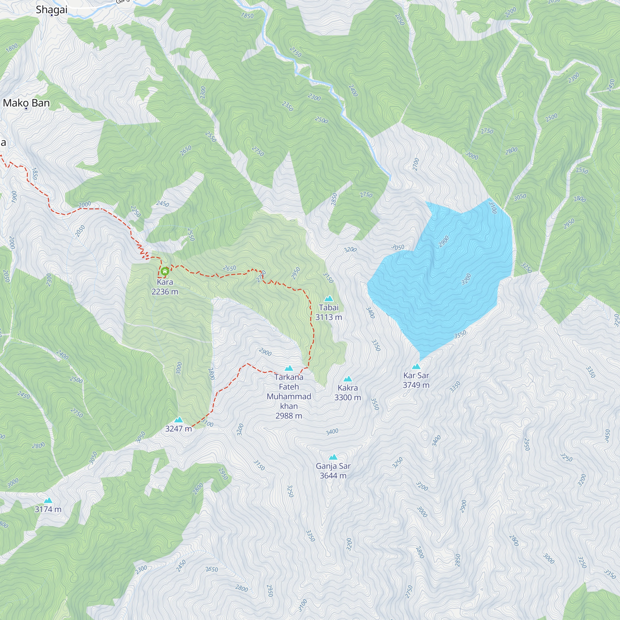 Korona map