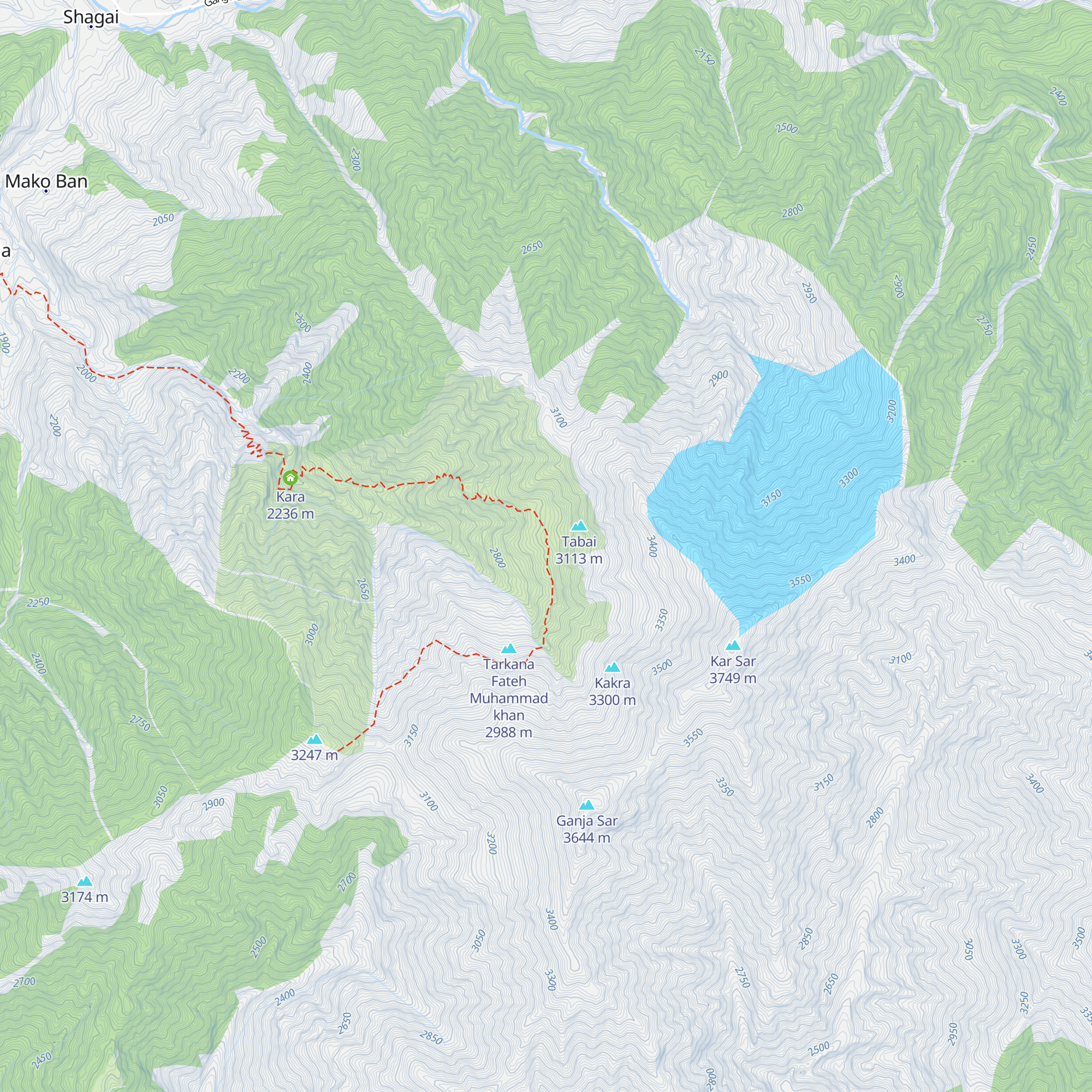 Korona map