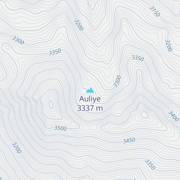 Map of Auliye