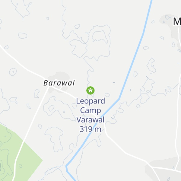 Map of Leopard Camp Varawal