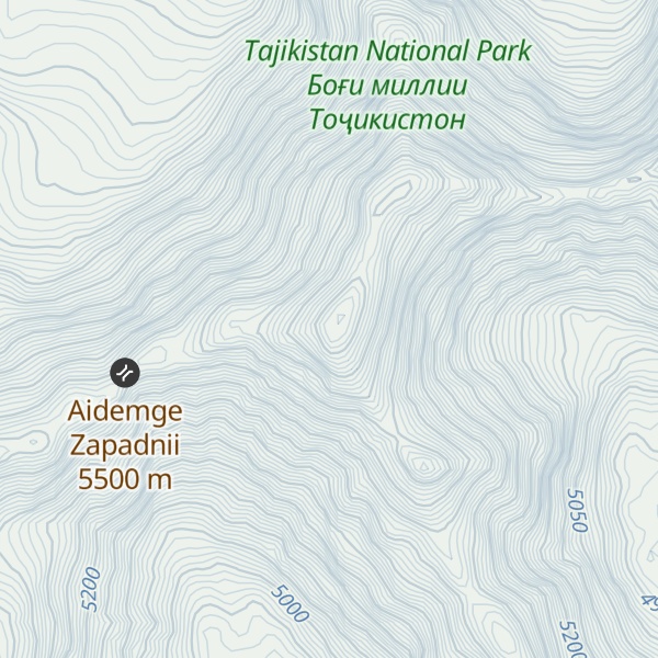Map of Aidemge Zapadnii