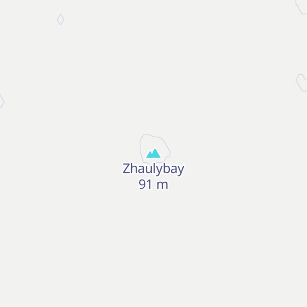 Map of Zhaulybay