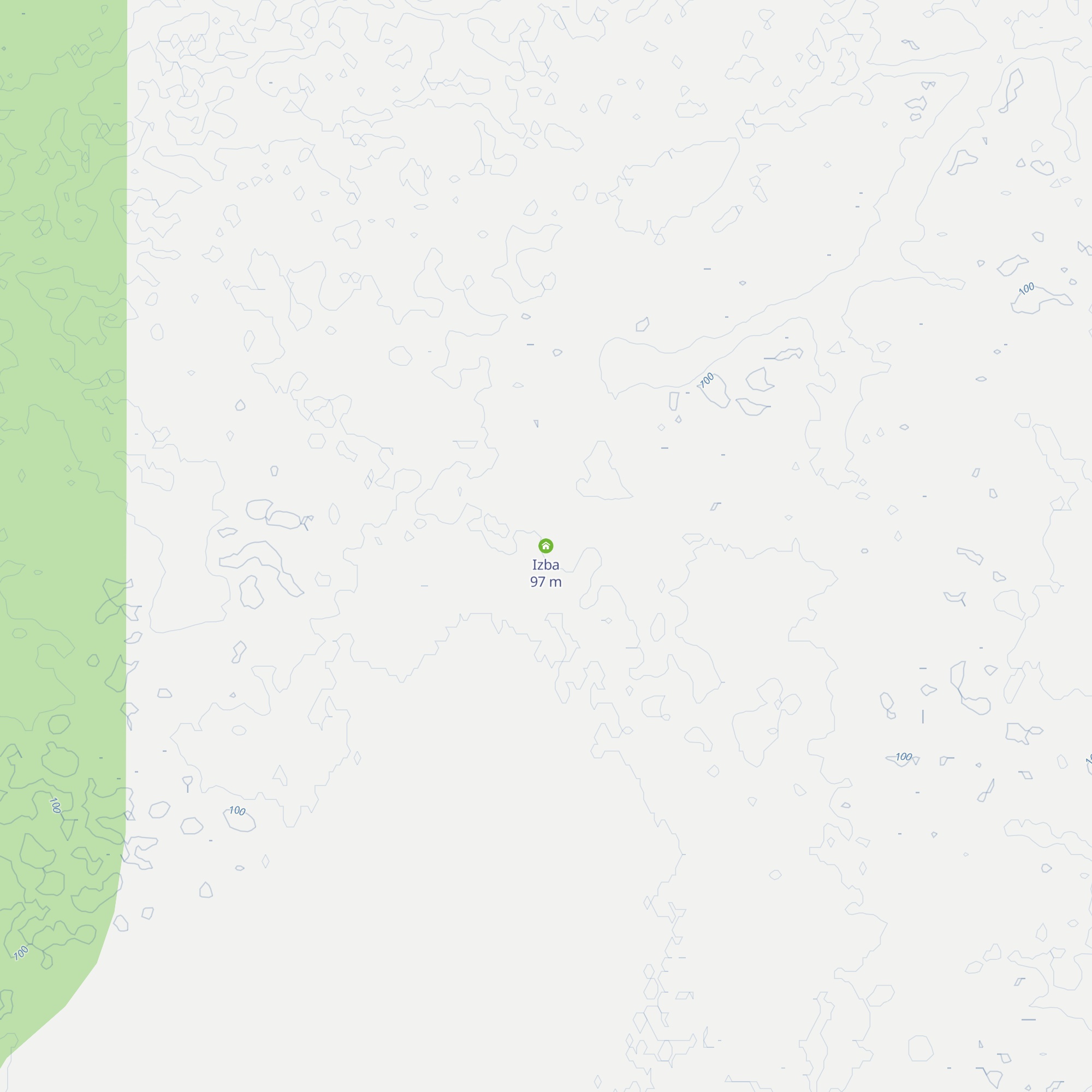 Izba map