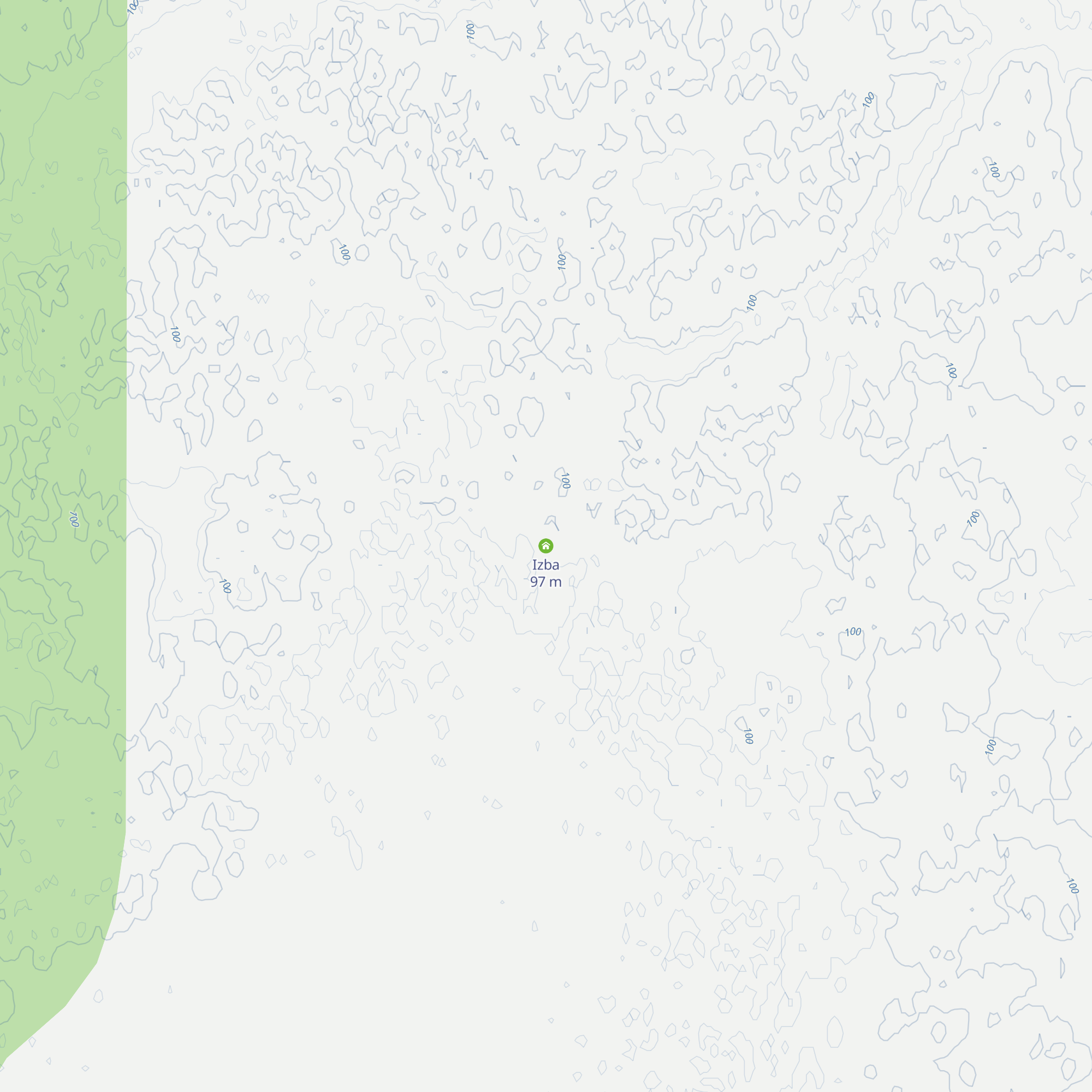 Izba map