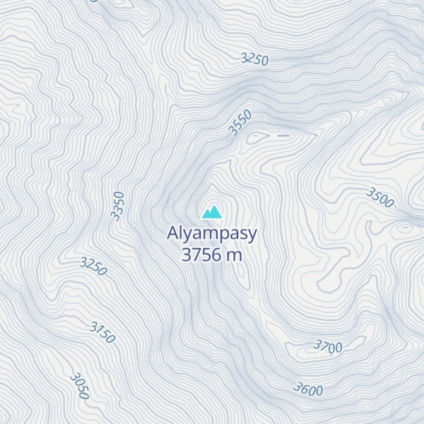Map of Alyampasy