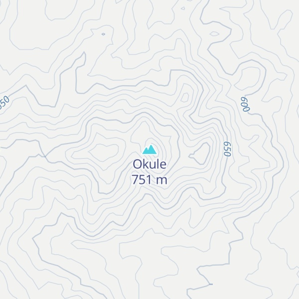 Map of Okule