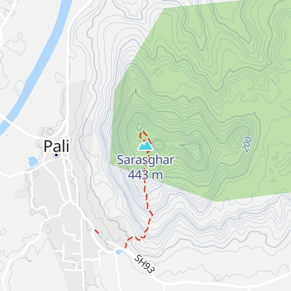 Map of Sarasghar