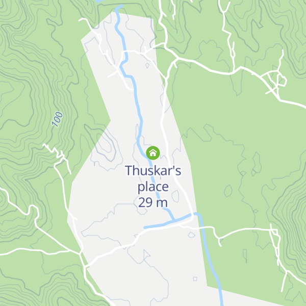 Map of Thuskar's place