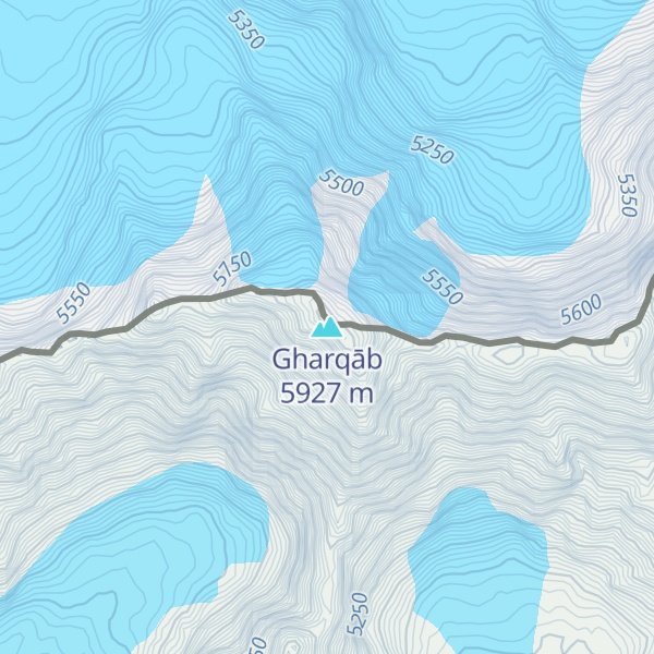 Map of Gharqāb