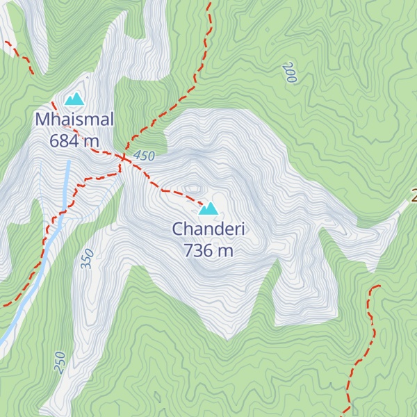 Map of Chanderi