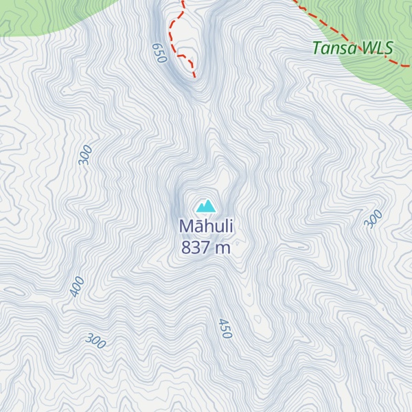 Map of Māhuli