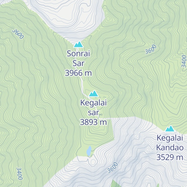 Map of Kegalai sar